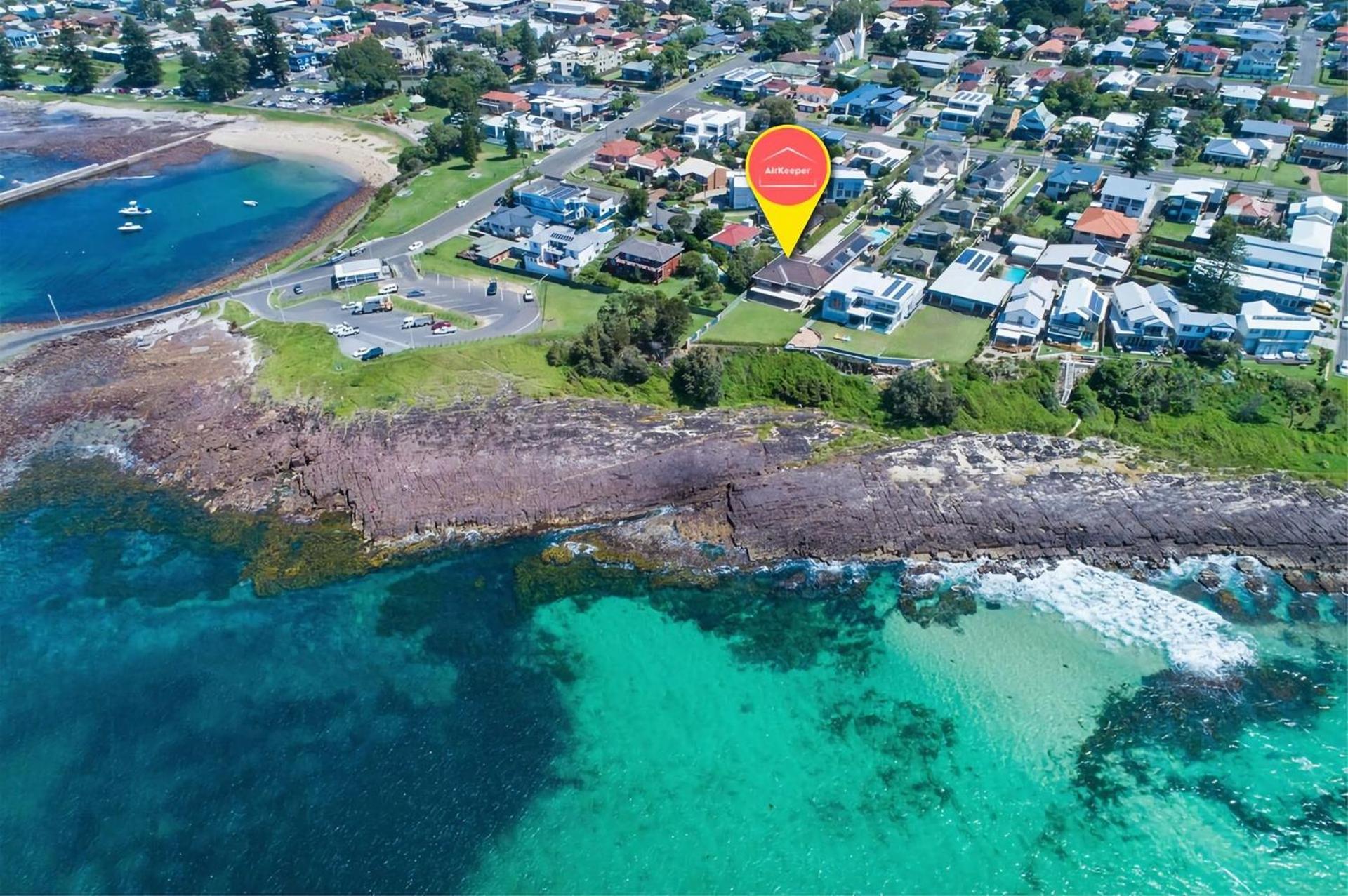 Spectacular Ocean Front Home With Pool Shellharbour Exterior foto